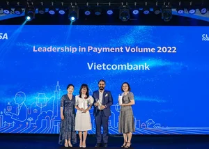 Vietcombank nhận nhiều giải thưởng của Tổ chức thẻ quốc tế Visa